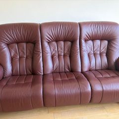 Himolla Genuine Leather Suite -Sofa & Armchair Set