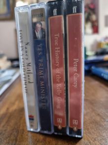 3 cassettes: Yes, Minister + Love in a Cold Climate - True History of the Kelly Gang