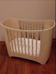 Leander cot bed plus junior extension