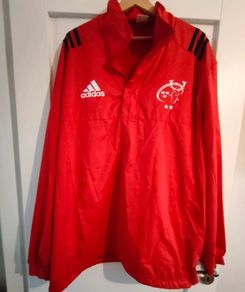 Vintage 2015/16 Munster Rugby adidas windbreaker