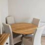 Neptune solid oak table & chairs Image 3