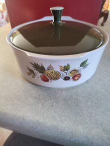Casserole Serving Dish And Lid Myotts Hawaii Staffordshire England