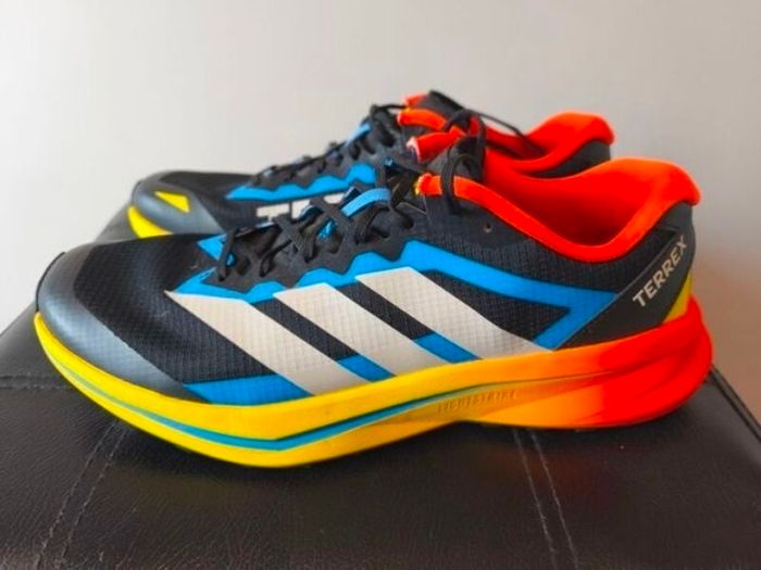 Adidas Mens UK 10 Terrex Agravic Lite Off-Road Trail Running Shoes