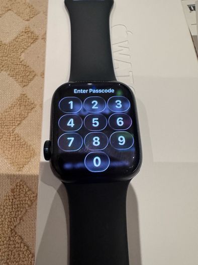 Apple Watch Series 9 41mm Black Sport Band M/L