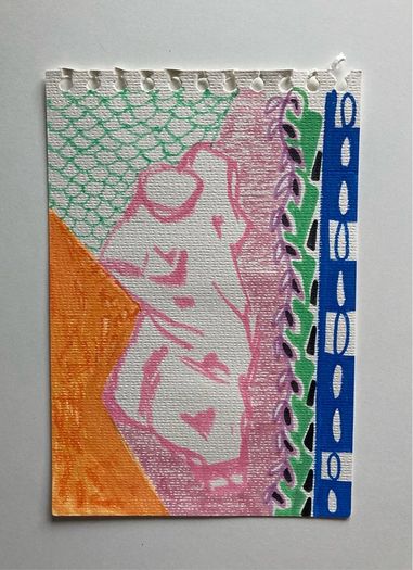 Original art Interiors Art Irish art Eclectic Statue Art original Art painting contemporary Irish Art abstract painting