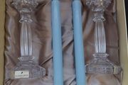 killarney crystal candle holders