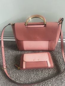 handbag and matching purse
