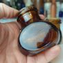 487 - Set of 2 Vintage Brown Amber Glass Screw Top Collectible Decorative Bovril Eire Bottles Image 3