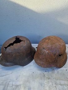 German M42 Wehrmacht Helmet WWII