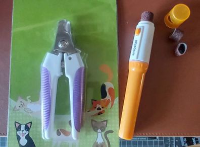 Dog Nail Clippers + Nail Grinder