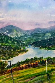 blackwater watercolour