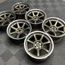 18" Inch Strom DS15 Drift Wheels 5x114.3 Nissan silvia skyline RX7 MX5 R32 R33 lexus IS200 Image 9