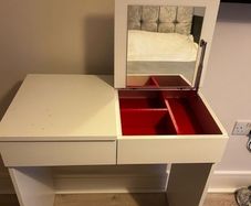 vanity table dressing