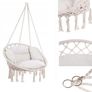 Hanging Swing Chair for Home Garden with Pillow Image 2