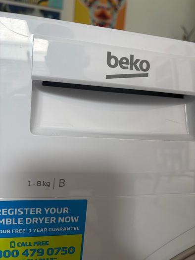 BEKO 8kg Condenser Dryer Mint Condition