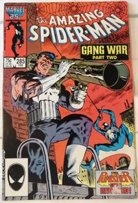 Amazing Spider-Man #285 Punisher Appearance - 1987