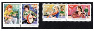 2001 Ireland 50th Anniversary of Irish Cultural Organisation Commemorative Stamps Mint Never Hinged (MNH)