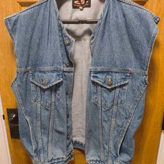 Denim Motorcycle Vest