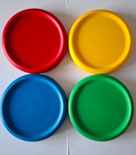 4 Foam Frisbees