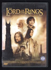 Lord Of The Rings The Two Towers DVD Movie. Staring Elijah Wood, Ian McKellen and Liv Tyler