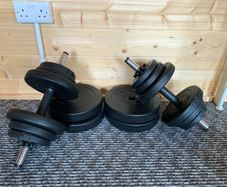 Dumbbells 40kg set of two