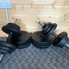 Dumbbells 40kg set of two