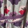 dress next size 10 empire neckline grey patterned dress Image 5