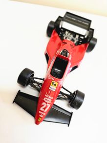 Vintage F1 Ferrari 126 C4 Turbo Michele Alboreto Bburago model 1/24