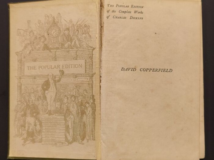 David Copperfield 1910 "The Popular Edition" Charles Dickens