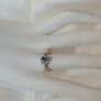 Diamond and Topaz Gold Ring Image 5