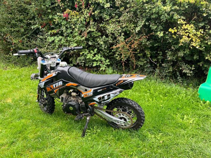10 ten 50 cc dirt bike