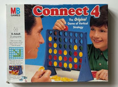Vintage 1994 Connect 4 MB Games - Classic Original Edition