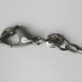 Vintage silver mother of pearl cross necklace Image 5