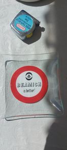 vintage advertising beamish stout glass ashtray ,,free shipping within Ireland thank you, collectors item ,sold as seen,buyer collects cheaper,,