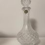 Vintage Crystal Decanter Stand with Six Glasses and Crystal Cut Decanter Image 10