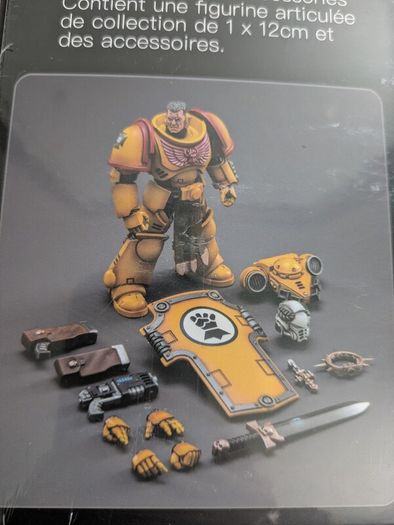 Warhammer 40k Joytoy 1/18 scale Space Marine Imperial Fists Action figures