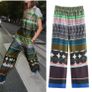 Fab Zara Bloggers Satin Multi Coloured Wide Leg Image 4