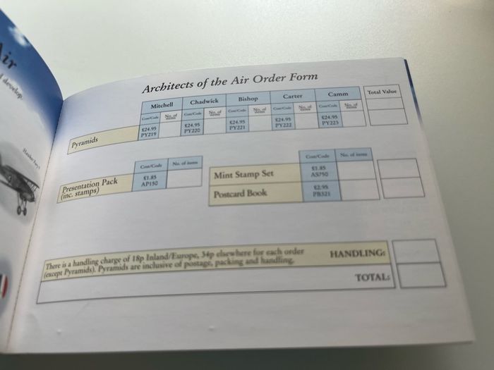 Architects of the Air booklet