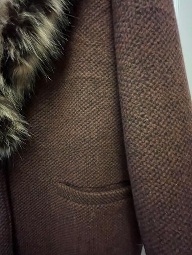 New Coat With Fur Collar