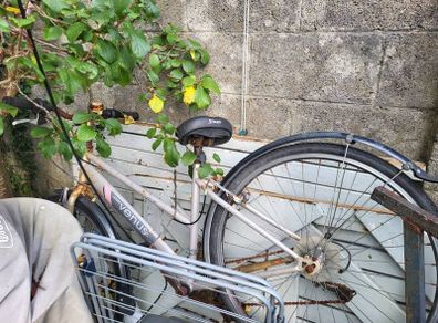 Ladies bike for parts + free helmet and lock
