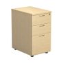 NEW 3 Drawer Desk High Pedestal 800mm deep Image 3