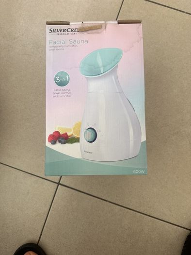 facial sauna silver crest