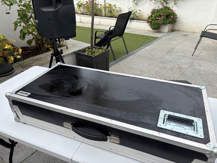 Professional Denon DJ Setup  Complete Plug and Play Mobile DJ Rig  Flight Case, Speakers & 2,000 Songs Included