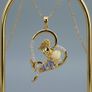 Silver Mermaid in Heart Pendant by Harry Ivens Image 2