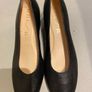 Women shoes low heel black leather designer Unisa size 5 BNWT Image 5