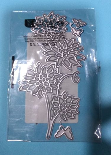 Die craft:- Flower & butterflies