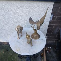 large brass animals