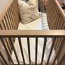 Leander Linea Cot in Oak in Excellent Condition Image 3