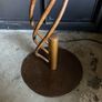 glass/ metal floor lamp Image 3