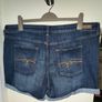 F&F Dark Blue Denim Shorts Image 2